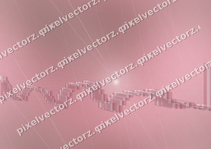 Nahtloser Pastell Diagramm Hintergrund in Rosa und Dunkellimette