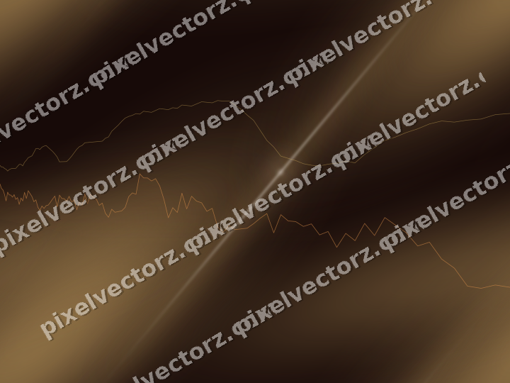 Nahtloser Neon Diagramm Hintergrund in Orange und Bernstein