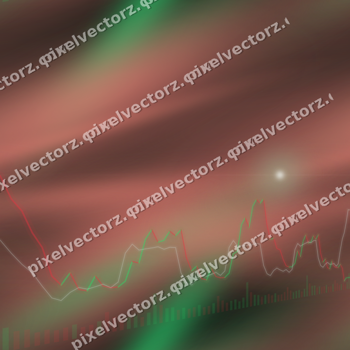 Nahtloser Neon Diagramm Hintergrund in Grün und Rot