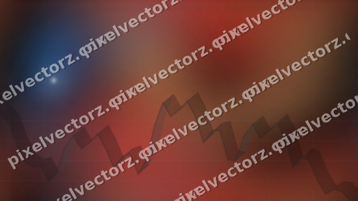 Nahtloser Neon Diagramm Hintergrund in Blau und Rot