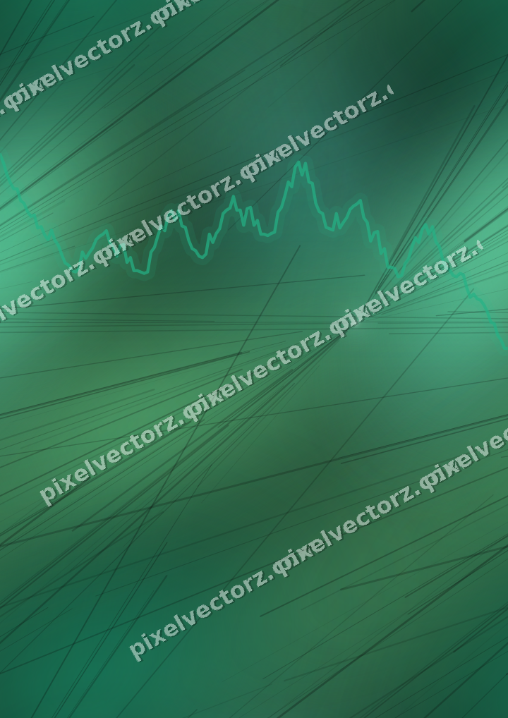 Nahtloser Neon Diagramm Hintergrund in Grün und Petrol