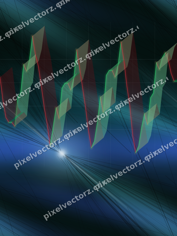 Nahtloser Neon Diagramm Hintergrund in Türkis und Petrol