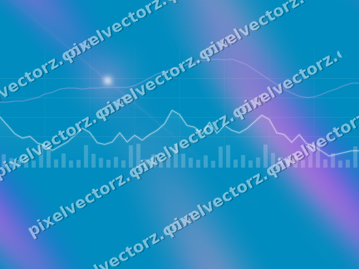 Nahtloser Neon Diagramm Hintergrund in Magenta und Violett