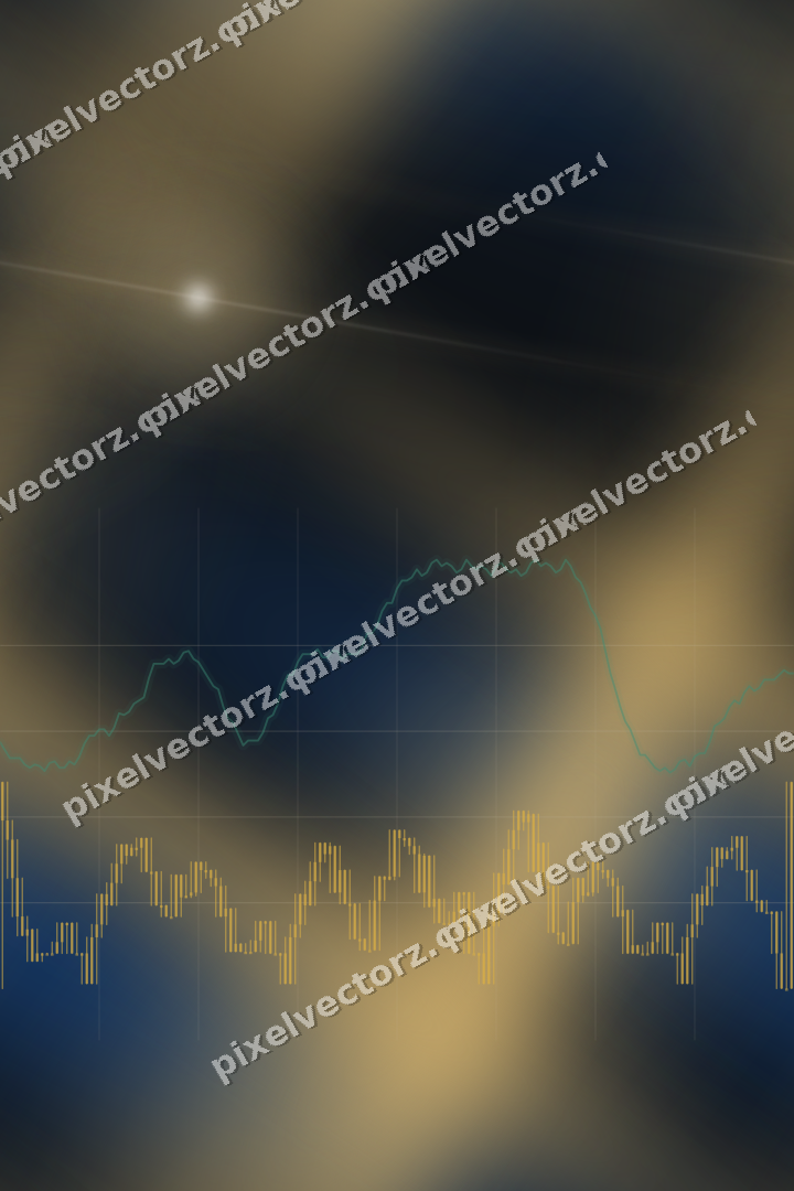 Nahtloser Neon Diagramm Hintergrund in Bernstein und Grün