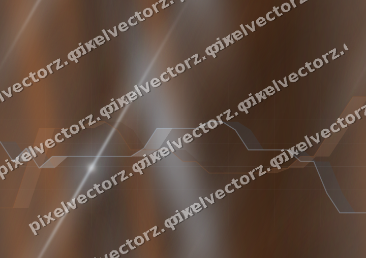 Nahtloser Neon Diagramm Hintergrund in Blau und Orange