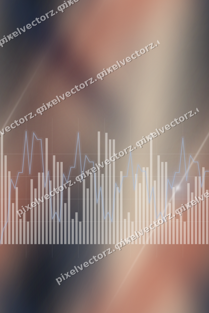 Nahtloser Neon Diagramm Hintergrund in Dunkelblau und Rot