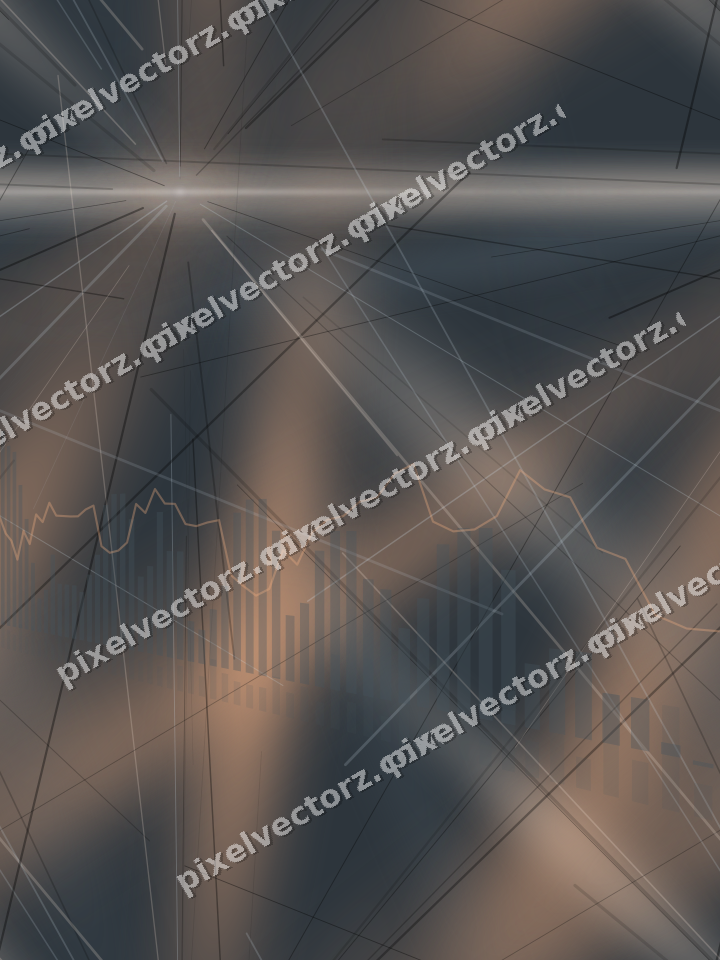Nahtloser Neon Diagramm Hintergrund in Blau und Orange