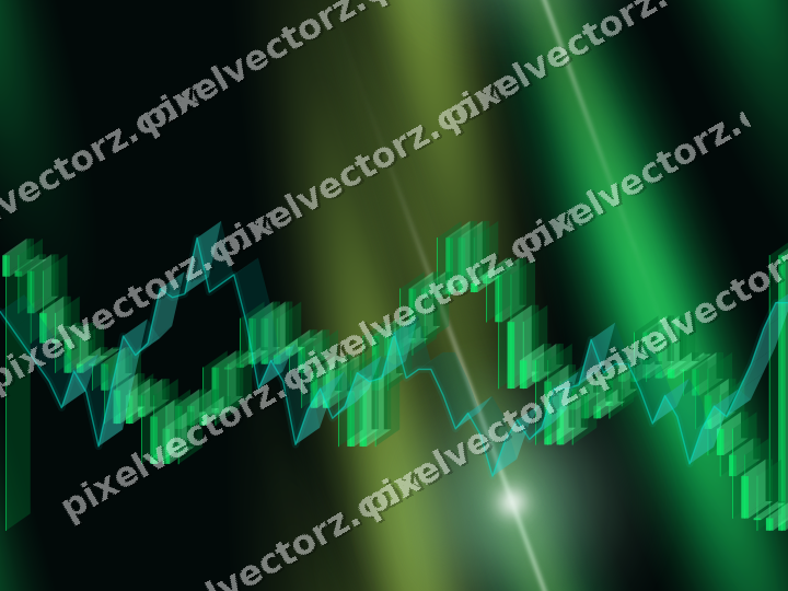 Nahtloser Neon Diagramm Hintergrund in Grün und Limette