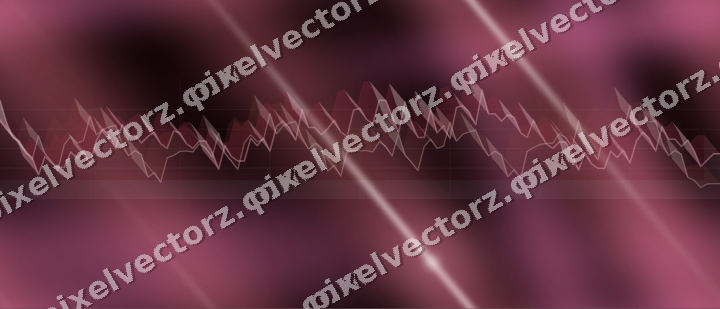 Nahtloser Neon Diagramm Hintergrund in Rosa und Rot