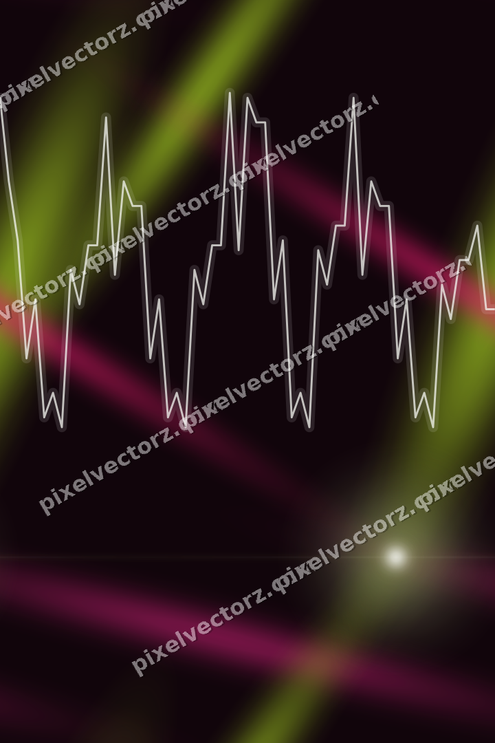 Nahtloser Neon Diagramm Hintergrund in Limette und Rosa