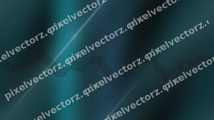 Nahtloser Neon Diagramm Hintergrund in Blau und Petrol