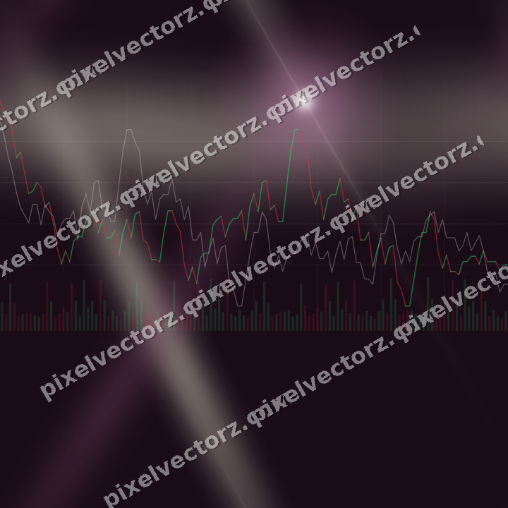 Nahtloser Neon Diagramm Hintergrund in Dunkelmagenta und Bernstein