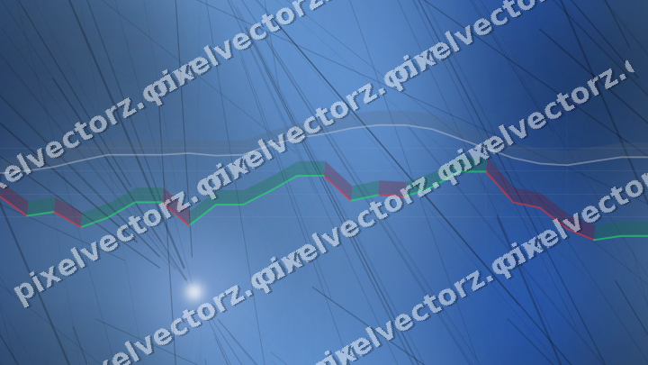 Nahtloser Neon Diagramm Hintergrund in Blau