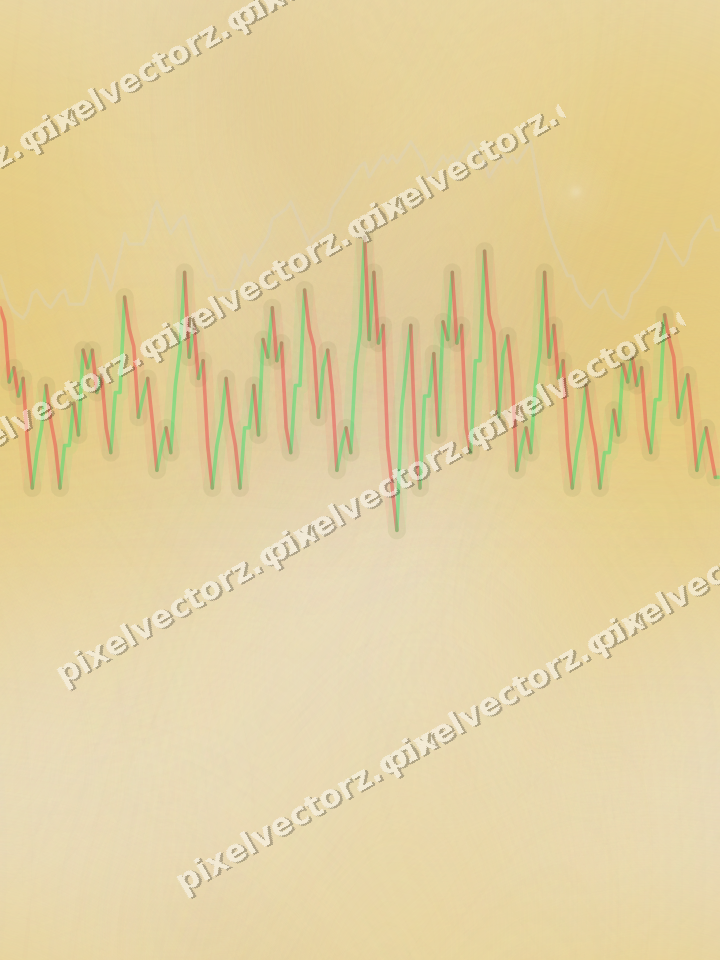 Nahtloser Pastell Diagramm Hintergrund in Bernstein und Blassorange