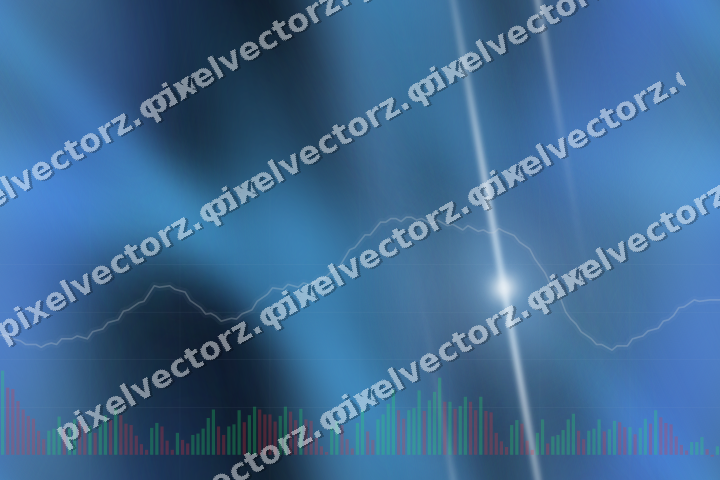 Nahtloser Neon Diagramm Hintergrund in Türkis und Blau