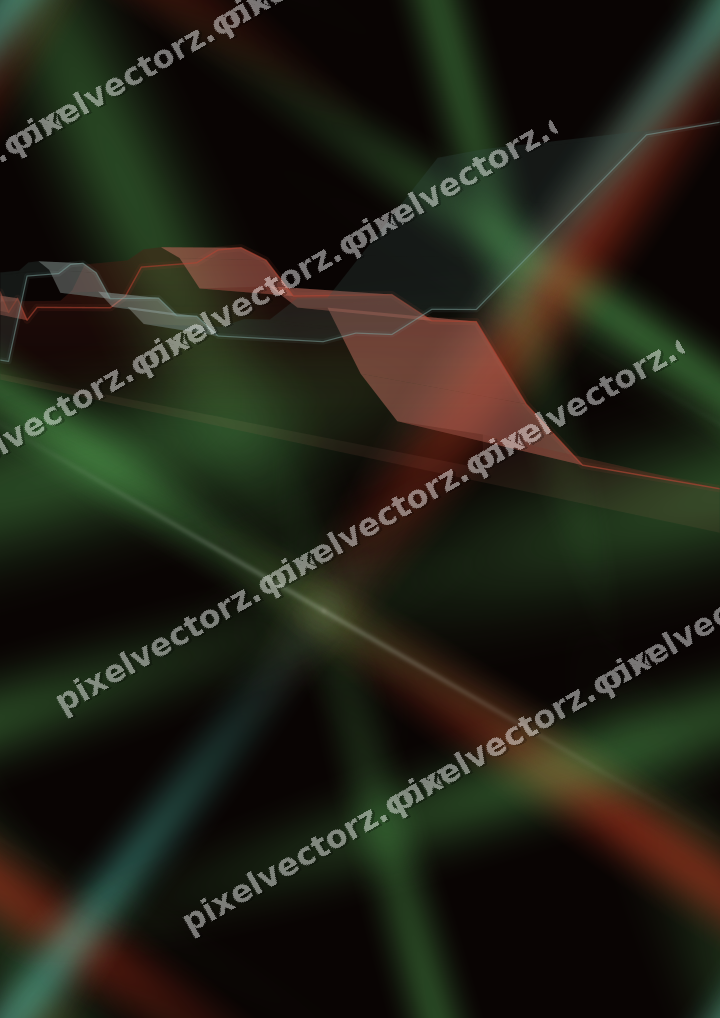 Nahtloser Neon Diagramm Hintergrund in Rot und Orange