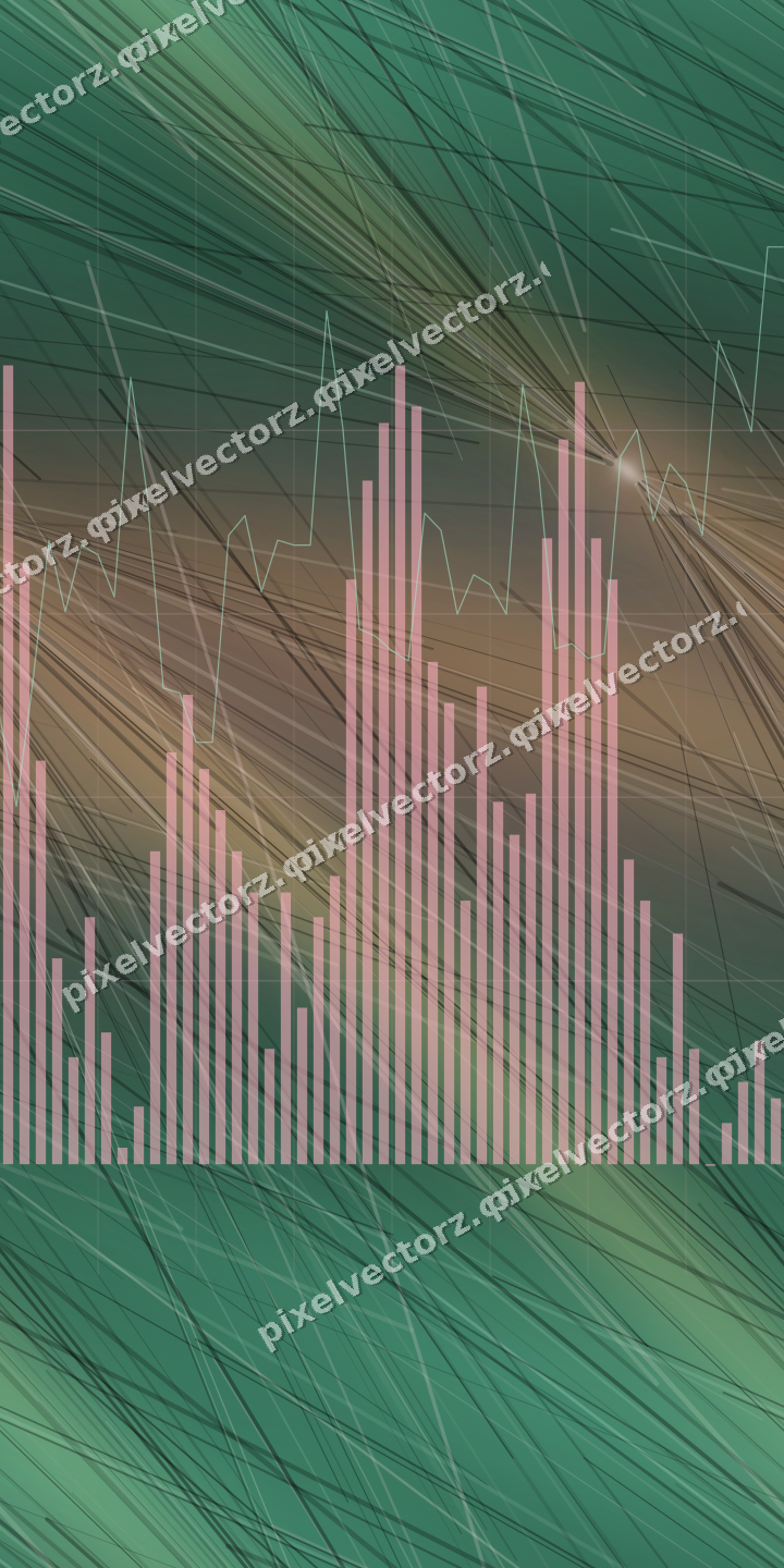Nahtloser Neon Diagramm Hintergrund in Rosa und Bernstein
