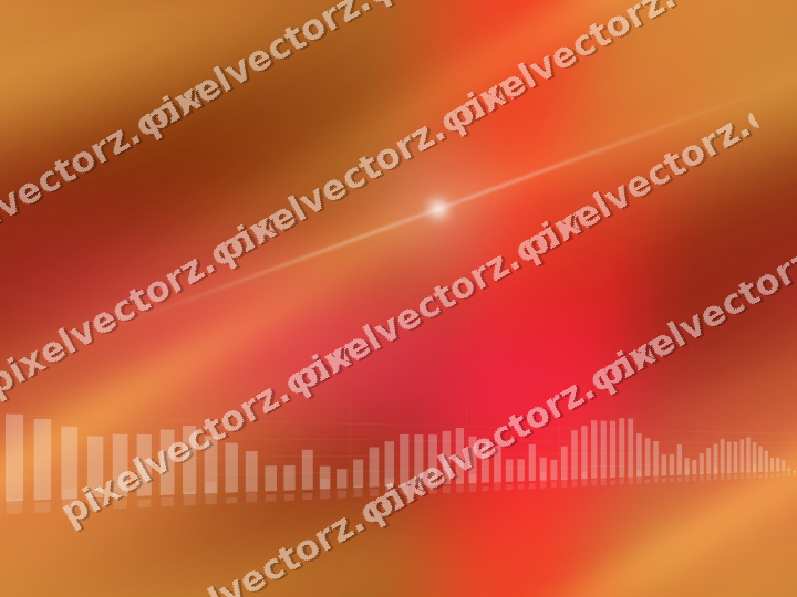 Nahtloser Neon Diagramm Hintergrund in Rot und Orange