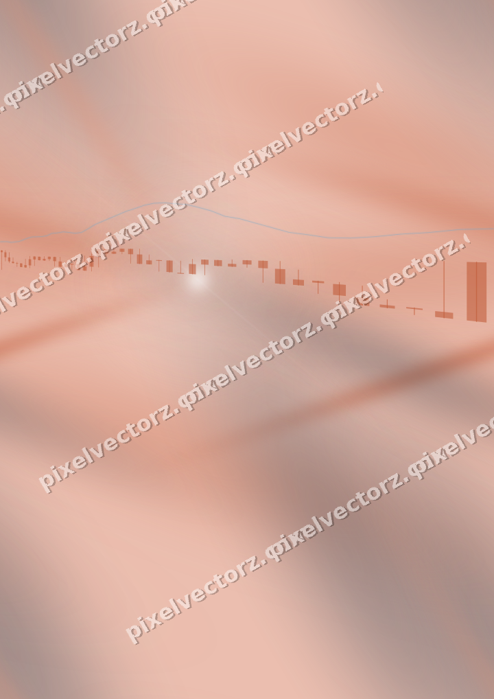 Nahtloser Pastell Diagramm Hintergrund in Orange und Türkis