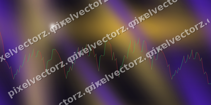 Nahtloser Neon Diagramm Hintergrund in Bernstein und Violett