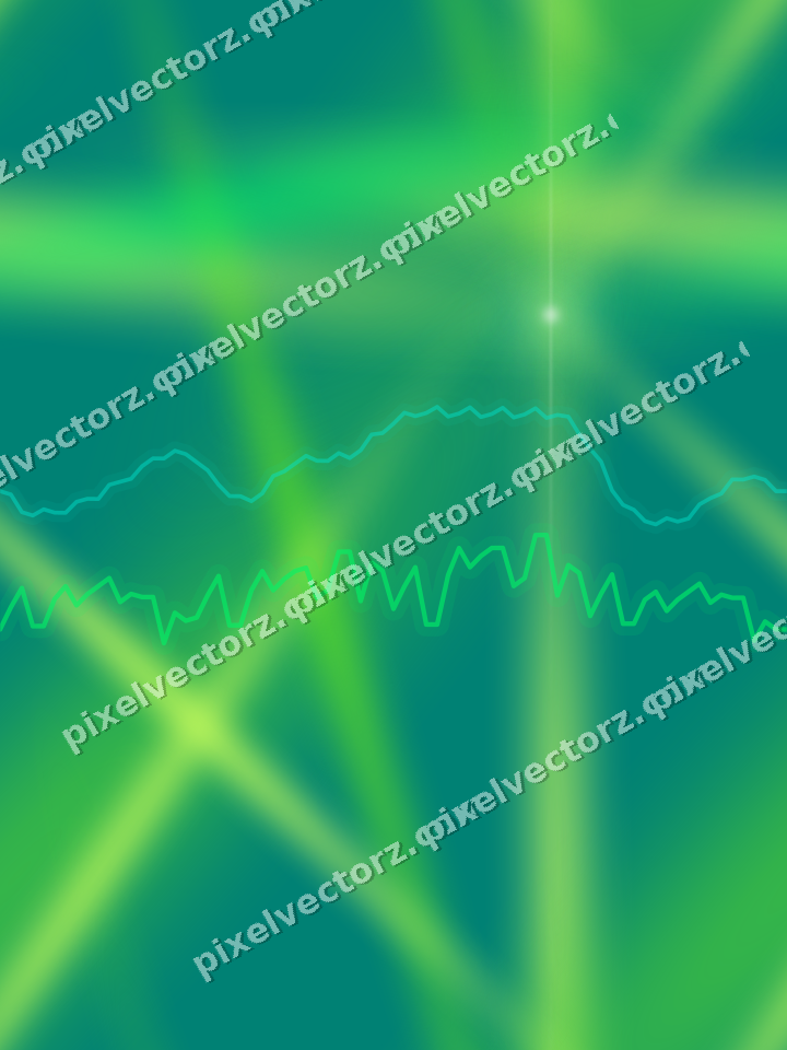 Nahtloser Neon Diagramm Hintergrund in Grün und Limette