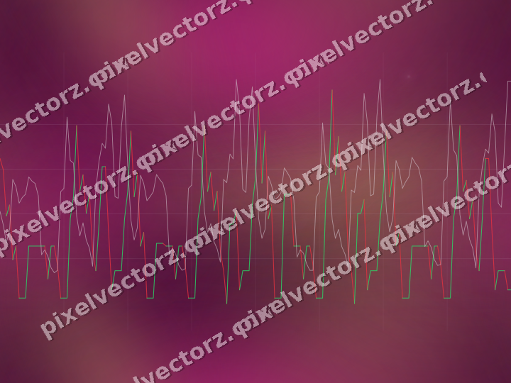 Nahtloser Neon Diagramm Hintergrund in Magenta und Rosa