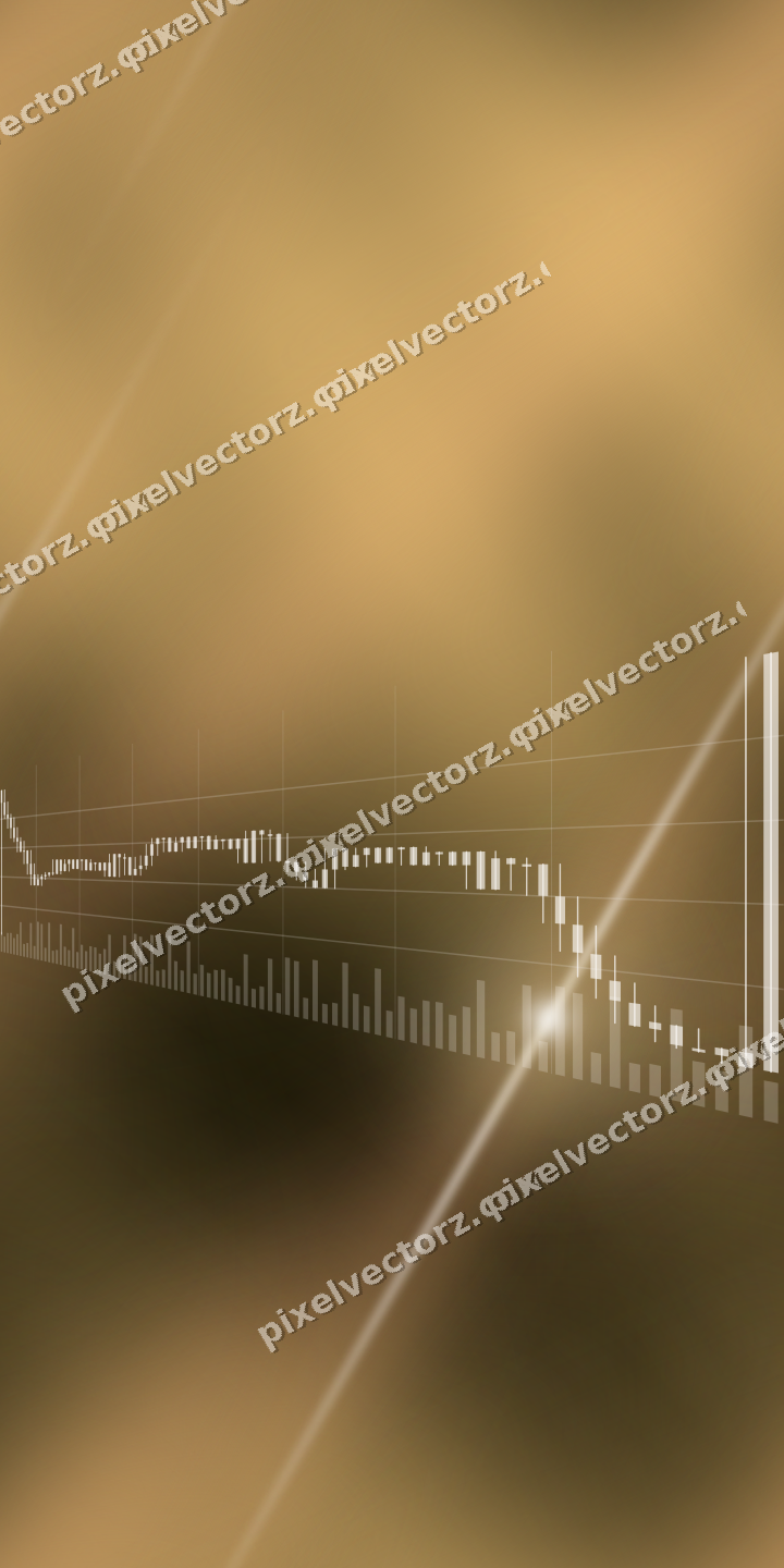 Nahtloser Neon Diagramm Hintergrund in Bernstein und Orange