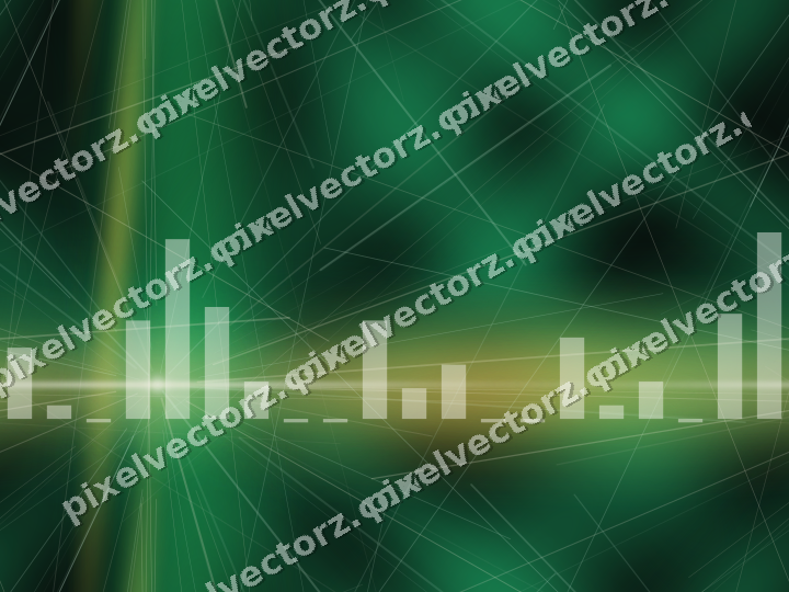 Nahtloser Neon Diagramm Hintergrund in Bernstein und Grün