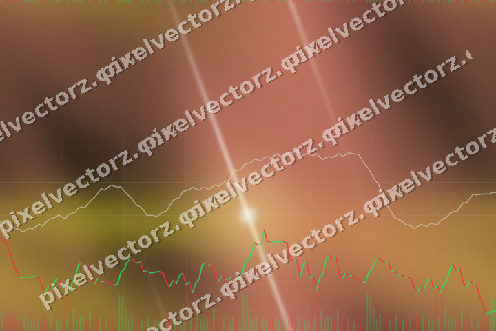 Nahtloser Neon Diagramm Hintergrund in Gelb und Rot