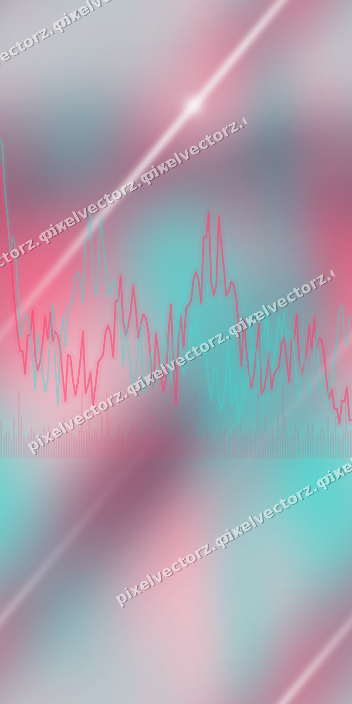 Nahtloser Pastell Diagramm Hintergrund in Rosa und Bernstein