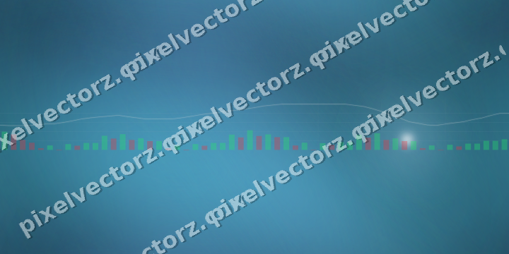 Nahtloser Neon Diagramm Hintergrund in Türkis und Blau