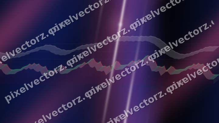 Nahtloser Neon Diagramm Hintergrund in Rosa und Blau