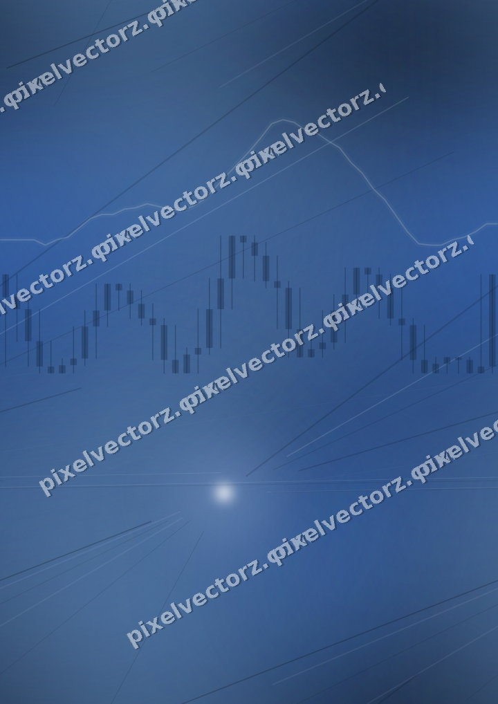 Nahtloser Neon Diagramm Hintergrund in Blau
