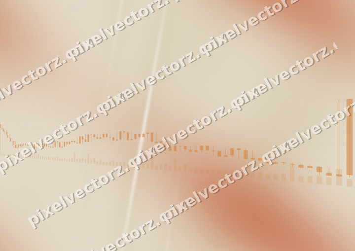 Nahtloser Pastell Diagramm Hintergrund in Orange und Bernstein