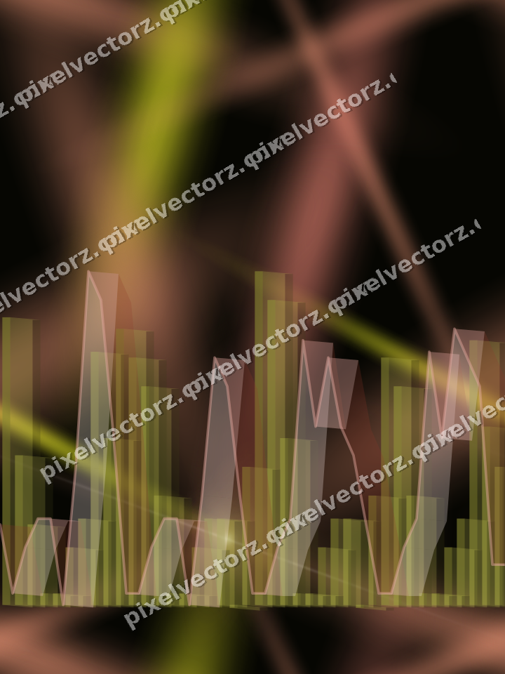 Nahtloser Neon Diagramm Hintergrund in Gelb und Rot