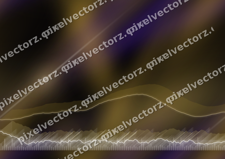 Nahtloser Neon Diagramm Hintergrund in Bernstein und Violett