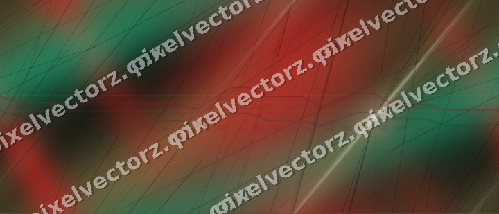 Nahtloser Neon Diagramm Hintergrund in Rot und Grün