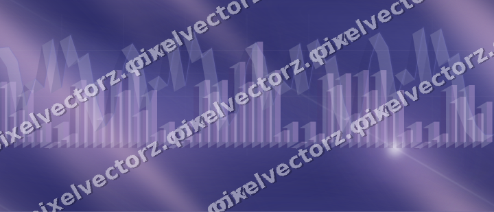 Nahtloser Neon Diagramm Hintergrund in Violett und Blau