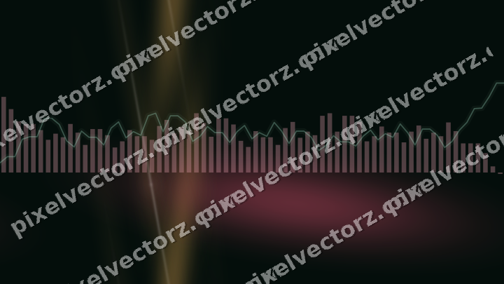 Nahtloser Neon Diagramm Hintergrund in Rosa und Bernstein