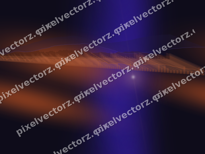 Nahtloser Neon Diagramm Hintergrund in Orange und Blau