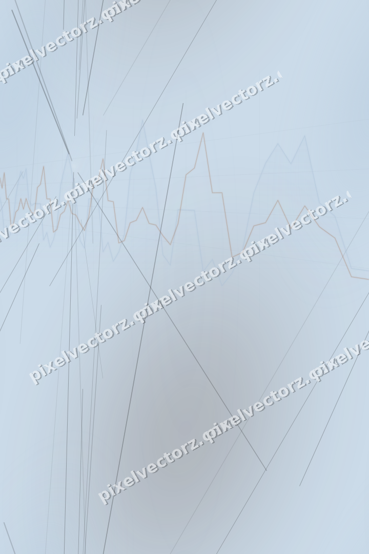 Nahtloser Pastell Diagramm Hintergrund in Blau und Orange