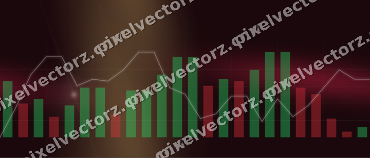 Nahtloser Neon Diagramm Hintergrund in Rosa und Rot