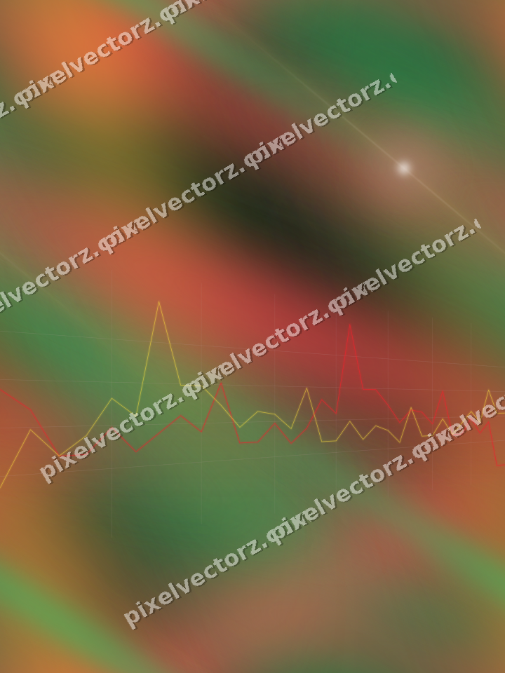 Nahtloser Neon Diagramm Hintergrund in Rot und Orange