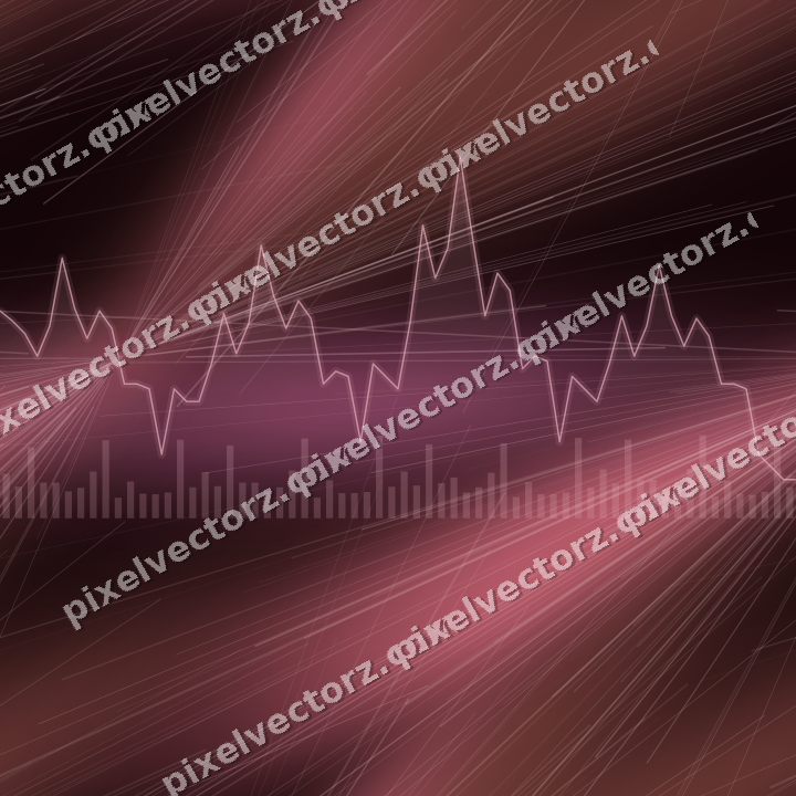 Nahtloser Neon Diagramm Hintergrund in Rosa und Rot