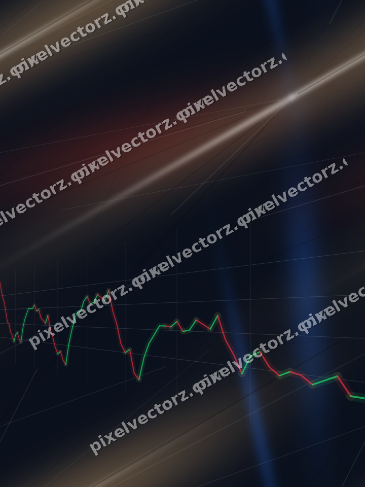 Nahtloser Neon Diagramm Hintergrund in Blau und Rot