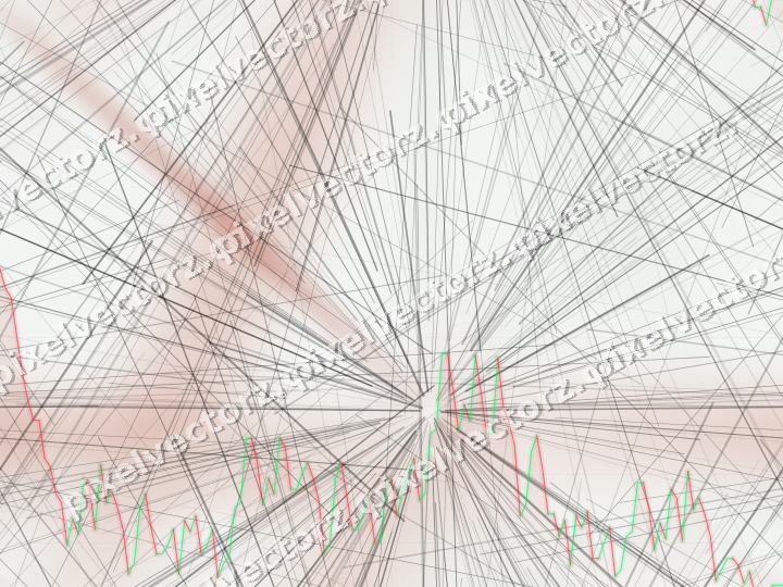 Nahtloser Pastell Diagramm Hintergrund in Rot und Orange