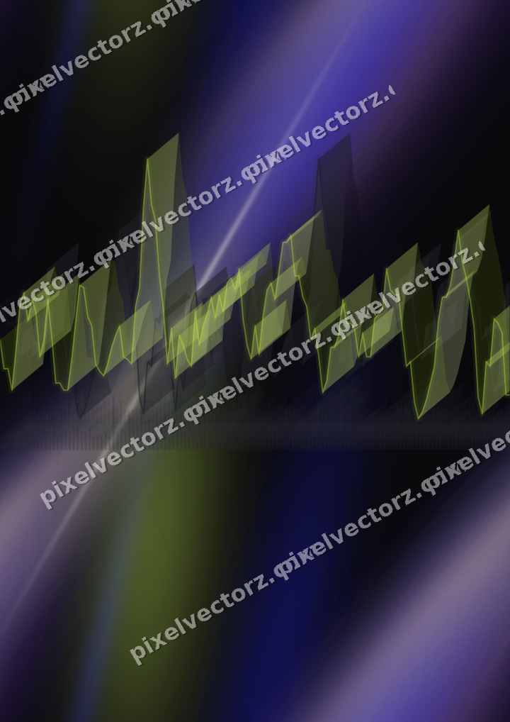 Nahtloser Neon Diagramm Hintergrund in Blau und Violett