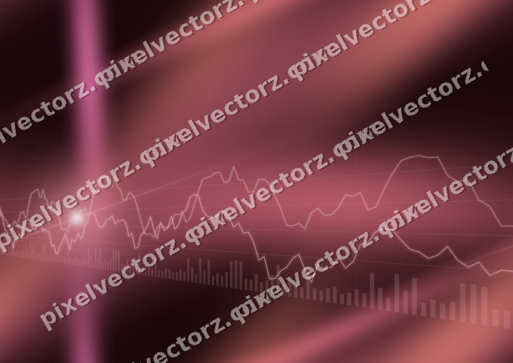 Nahtloser Neon Diagramm Hintergrund in Rosa und Rot