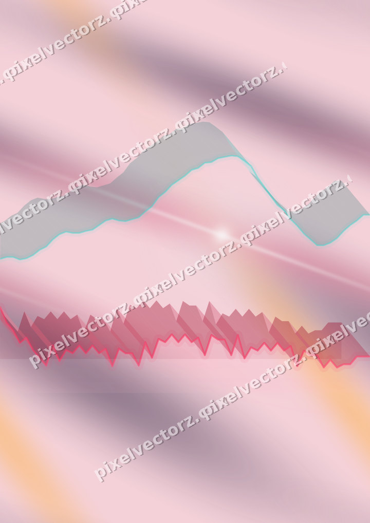 Nahtloser Pastell Diagramm Hintergrund in Rosa und Bernstein