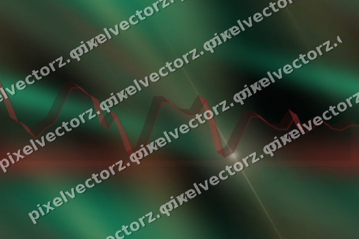 Nahtloser Neon Diagramm Hintergrund in Rot und Grün